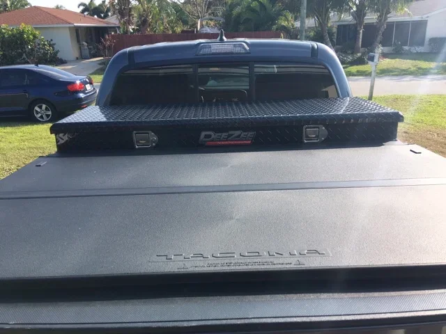 Tool Box And Tonneau Cover Tacoma Forum Toyota Truck Fans