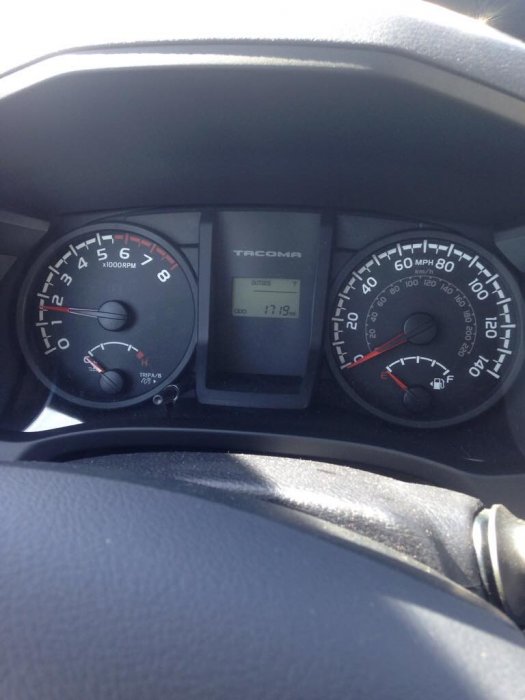 Clear plastic over gauge cluster scratches. Looks like crap after first