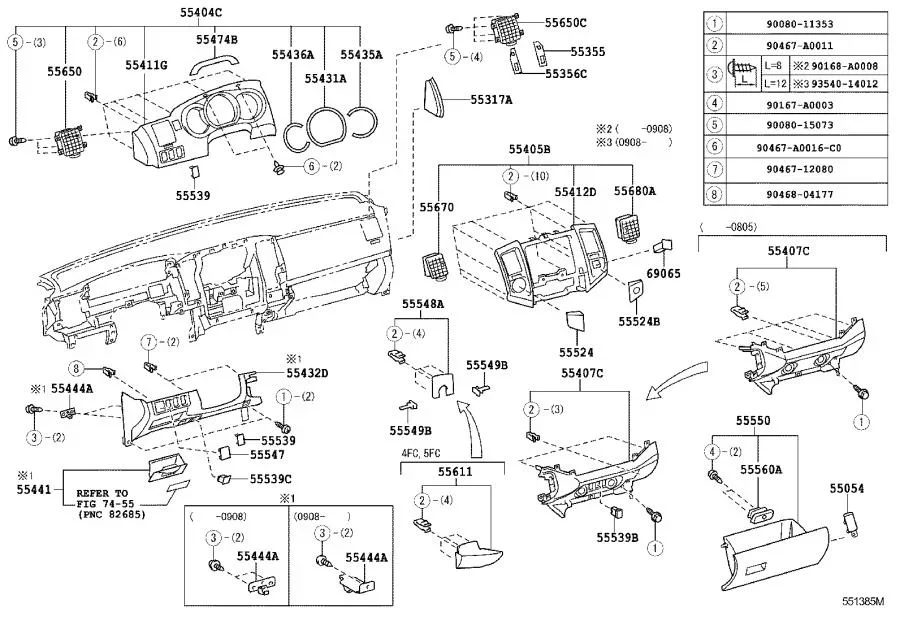 Anyone now how to remove the glove box? Forum Toyota