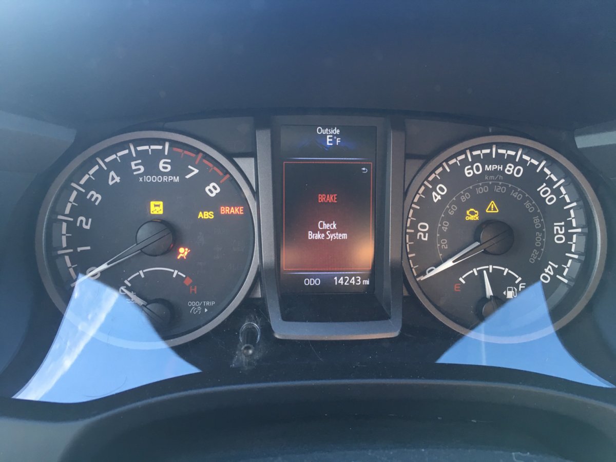 brake override malfunction