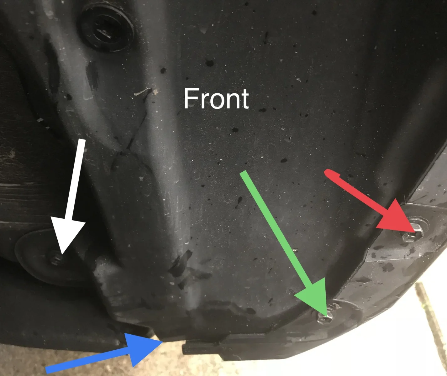 Installing factory mud guards on 2017 with flares Forum