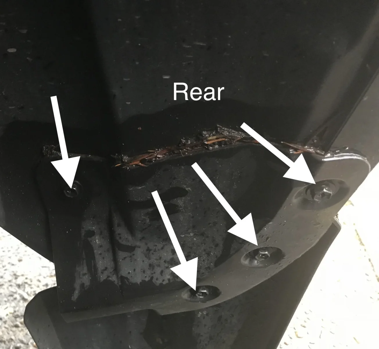 Installing factory mud guards on 2017 with flares Forum