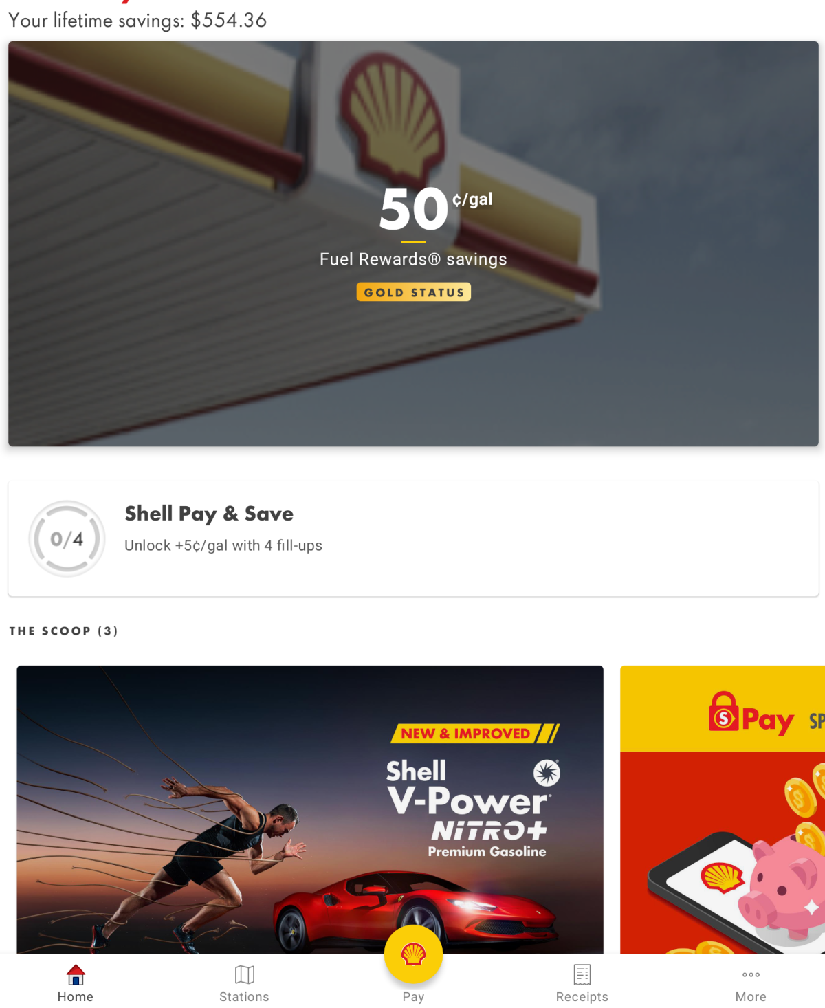 Shell reWards - May  2o23 -- new APP SUX bad so bad.png