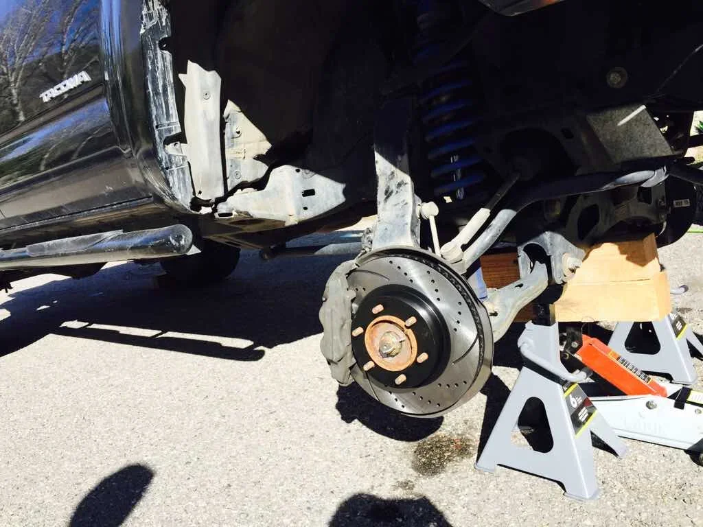Replace Front Brakes On 2017 Toyota