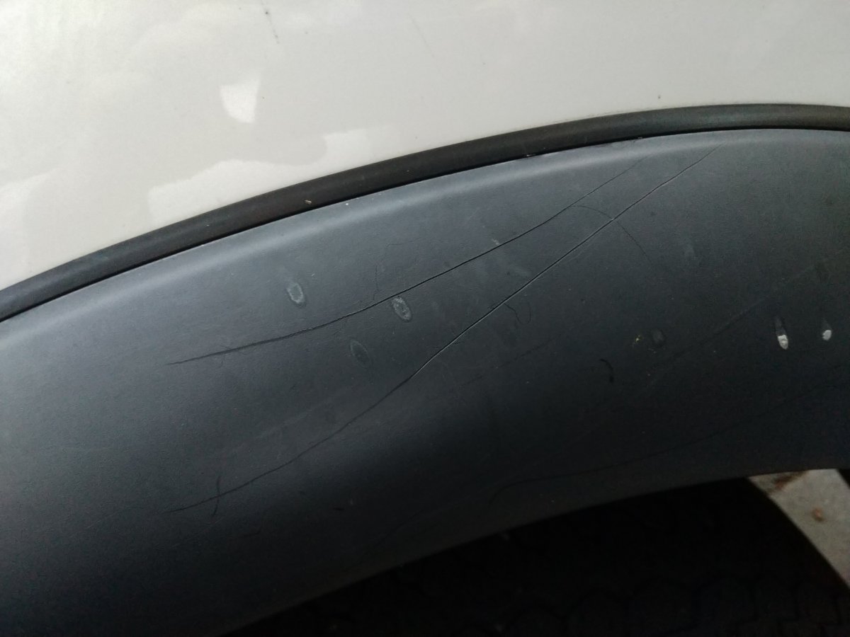 Repair Cuts in Wheel Well Trim Forum Toyota Owners